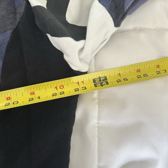 VS Victorias Secret Pink Half Zip Pullover Sweater Jacket Navy Camo Womens XS - Picture 5 of 8